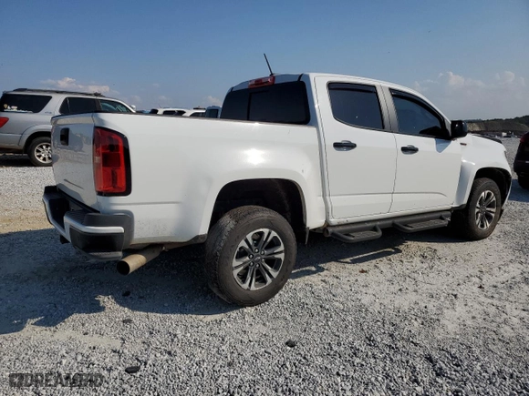 2021 Chevrolet Colorado 4WD Z71 with VIN 1GCPTDE15M1204579, listed as a Copart auction lot 75013414 with 47,003 mi miles and Salvage Title. Bid and sale history available at carsss.com. Image 3.