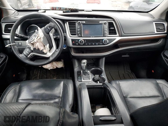 2015 Toyota Highlander Hybrid Limited with VIN 5TDDCRFH5FS009695, listed as a Copart auction lot 35913983 with 327,955 mi miles. Bid and sale history available at carsss.com. Image 8.