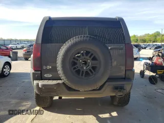 2009 Hummer H3 SUV with VIN 5GTEN13E198105741, listed as a Copart auction lot 51068174 with 172,685 mi miles and Salvage Title. Bid and sale history available at DreamBid. Image 6.
