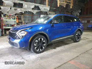 2023 Kia Sportage X-Line z VIN 5XYK6CAF0PG027599, wystawiony jako Copart lot #56175115 z przebiegiem 24 366 mil mil oraz Szkoda całkowita • Salvage title. Historia ofert i sprzedaży dostępna na DreamBid. Obrazek 1.