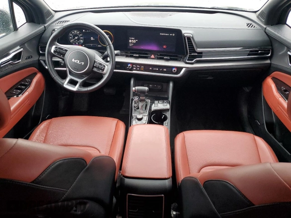 2024 Kia Sportage SX-Prestige with VIN 5XYK5CDF0RG201091, listed as a Copart auction lot 55604155 with 37,563 mi miles and Salvage title. Bid and sale history available at DreamBid. Image 8.
