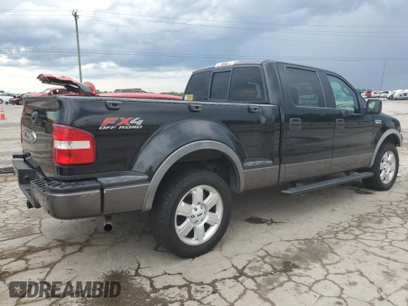 2006 Ford F-150 XLT with VIN 1FTPW045X6KD06459, listed as a Copart auction lot 56271304 with 451,411 mi miles and Salvage Title. Bid and sale history available at carsss.com. Image 3.