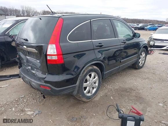 2007 Honda CR-V EX-L with VIN JHLRE48717C100864, listed as a IAAI auction lot 41728896 with 214,030 mi miles. Bid and sale history available at carsss.com. Image 4.