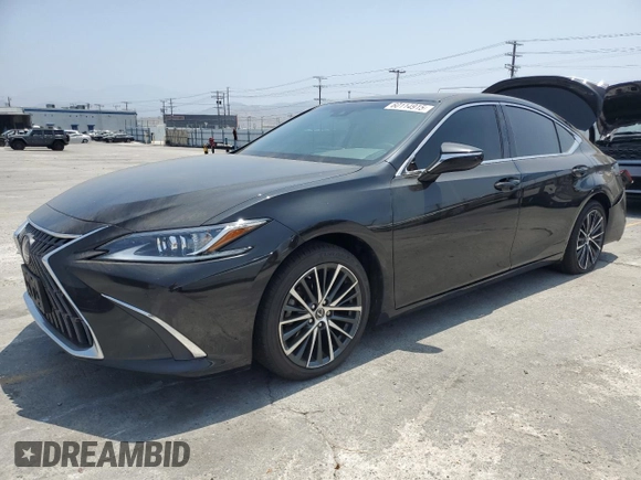 2022 Lexus ES 300h with VIN 58ADA1C14NU017588, listed as a Copart auction lot 60114915 with 110,205 mi miles and Salvage title. Bid and sale history available at DreamBid. Image 1.