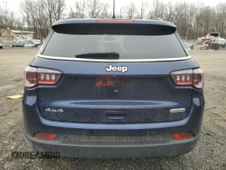 2020 Jeep Compass Latitude with VIN 3C4NJDBB9LT222861, listed as a Copart auction lot 44104285 with 68,090 mi miles and Salvage Title. Bid and sale history available at carsss.com. Image 6.