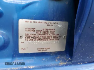 2007 Subaru Impreza WRX z VIN JF1GD74647G507291, wystawiony jako Copart lot #57573755 z przebiegiem 115 991 mil mil oraz Szkoda całkowita • Salvage title. Historia ofert i sprzedaży dostępna na DreamBid. Obrazek 13.