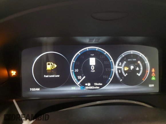 2016 Jaguar XF S with VIN SAJBG4BV0GCY00411, listed as a Copart auction lot 66068964 with 94,983 mi miles and Salvage Title. Bid and sale history available at carsss.com. Image 9.