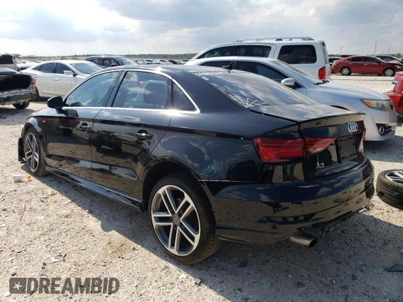 2017 Audi A3 Sedan Premium Plus with VIN WAUJ8GFF0H1017062, listed as a Copart auction lot 68579443 with 52,002 mi miles. Bid and sale history available at carsss.com. Image 2.