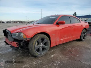 2014 Dodge Charger RT Plus with VIN 2C3CDXDTXEH351682, listed as a Copart auction lot 44601855 with 70,206 mi miles and Salvage Title. Bid and sale history available at carsss.com. Image 1.