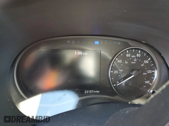 2024 Nissan Kicks SV with VIN 3N1CP5CV2RL473575, listed as a Copart auction lot 46029155 with 23,157 mi miles and Salvage Title. Bid and sale history available at carsss.com. Image 9.