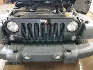 2014 Jeep Wrangler Sport with VIN 1C4AJWAG5EL307945, listed as a Copart auction lot 60152035 with 119,508 mi miles and Salvage title. Bid and sale history available at DreamBid. Image 12.