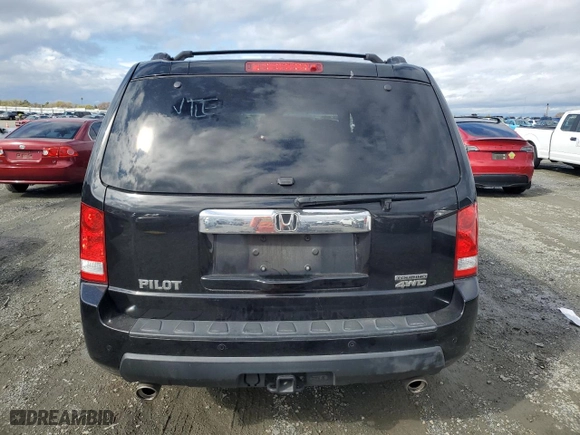 2010 Honda Pilot Touring with VIN 5FNYF4H80AB022540, listed as a Copart auction lot 49309675 with 98,320 mi miles and Salvage Title. Bid and sale history available at carsss.com. Image 6.