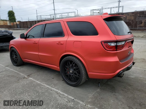2021 Dodge Durango SRT Hellcat with VIN 1C4SDJH94MC682262, listed as a Copart auction lot 56160654 with 44,826 mi miles and Clean Title. Bid and sale history available at DreamBid. Image 2.