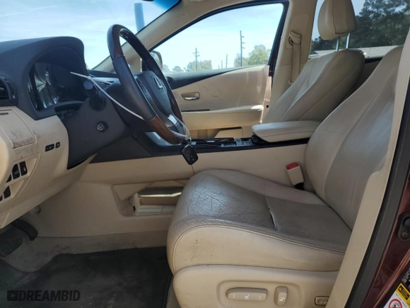 2013 Lexus RX 350 with VIN 2T2ZK1BA5DC105332, listed as a Copart auction lot 50899795 with 124,044 mi miles and Clean Title. Bid and sale history available at carsss.com. Image 7.