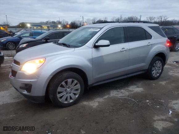 2010 Chevrolet Equinox LT w/1LT with VIN 2CNFLEEY6A6322952, listed as a Copart auction lot 82850664 with 156,200 mi miles and Salvage Title. Bid and sale history available at carsss.com. Image 1.
