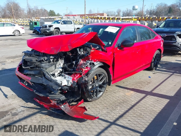 2024 Honda Civic Si z VIN 2HGFE1E56RH475619, wystawiony jako IAAI lot #41226918 z przebiegiem Nie podano mil oraz . Historia ofert i sprzedaży dostępna na DreamBid. Obrazek 17.