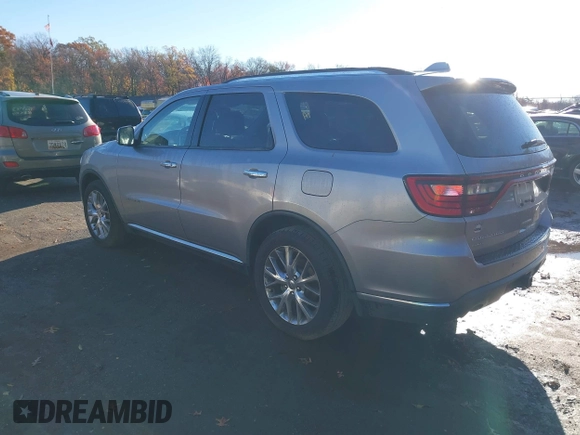 2014 Dodge Durango Citadel z VIN 1C4SDJET4EC331577, wystawiony jako IAAI lot #40923796 z przebiegiem 83 154 mil mil oraz . Historia ofert i sprzedaży dostępna na DreamBid. Obrazek 3.