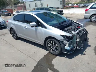 2015 Honda Civic EX z VIN 19XFB2F81FE211141, wystawiony jako IAAI lot #42356081 z przebiegiem 203 807 mil mil oraz . Historia ofert i sprzedaży dostępna na DreamBid. Obrazek 1.
