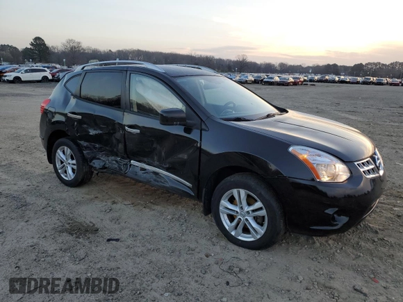 2012 Nissan Rogue SV with VIN JN8AS5MV8CW387128, listed as a Copart auction lot 49314615 with 125,439 mi miles and Clean Title. Bid and sale history available at carsss.com. Image 4.