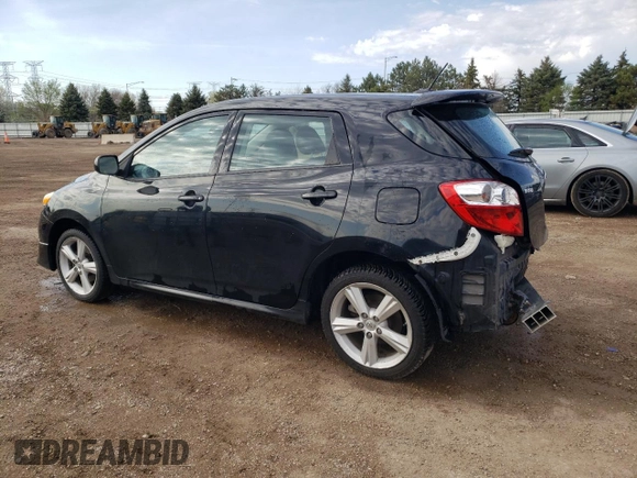 2010 Toyota Matrix S with VIN 2T1LE4EE3AC018087, listed as a Copart auction lot 54311055 with 116,170 mi miles and Salvage title. Bid and sale history available at DreamBid. Image 2.