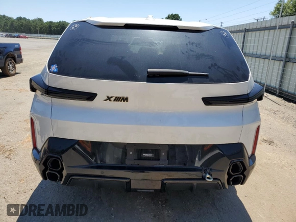 2023 BMW XM z VIN 5YM23CS00P9R52198, wystawiony jako Copart lot #57953684 z przebiegiem 5428 mil mil oraz Szkody całkowita. Historia ofert i sprzedaży dostępna na DreamBid. Obrazek 6.