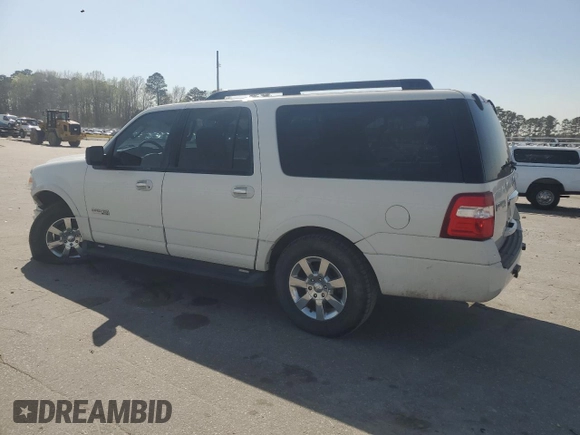 2008 Ford Expedition Max SSV with VIN 1FMFK155X8LA71789, listed as a Copart auction lot 50510605 with 111,177 mi miles and Salvage title. Bid and sale history available at DreamBid. Image 2.
