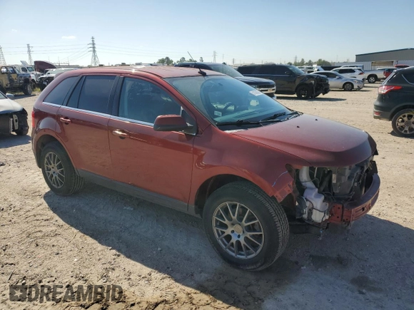 2014 Ford Edge Limited with VIN 2FMDK3KCXEBA38910, listed as a Copart auction lot 51350555 with 182,001 mi miles and Salvage Title. Bid and sale history available at carsss.com. Image 4.