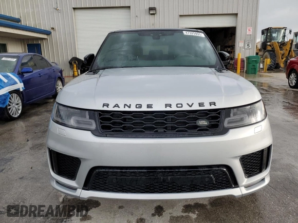 2022 Land Rover Range Rover Sport HST with VIN SALWS2RU3NA235380, listed as a Copart auction lot 47325955 with 16,242 mi miles and Non Repairable. Bid and sale history available at carsss.com. Image 5.