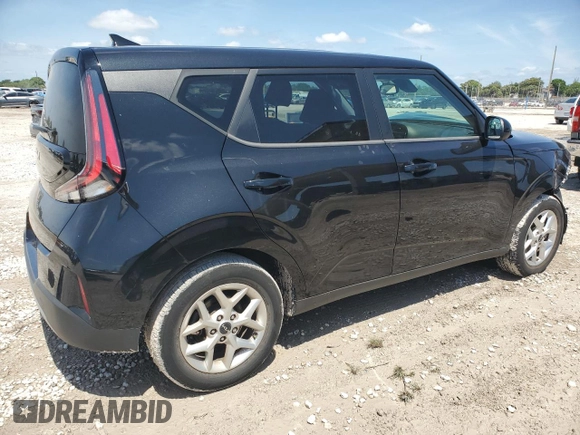 2023 Kia Soul LX with VIN KNDJ23AU0P7849953, listed as a Copart auction lot 56181825 with 13,656 mi miles and Salvage Title. Bid and sale history available at DreamBid. Image 3.