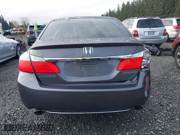 2015 Honda Accord Sport with VIN 1HGCR2F55FA066887, listed as a IAAI auction lot 41937676 with 95,424 mi miles and . Bid and sale history available at DreamBid. Image 16.