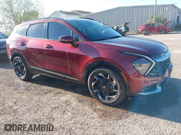 2023 Kia Sportage SX-Prestige with VIN 5XYK53AF4PG114795, listed as a IAAI auction lot 41968650 with 19,880 mi miles and . Bid and sale history available at DreamBid. Image 1.
