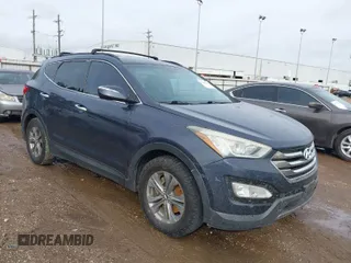 2014 Hyundai Santa Fe Sport with VIN 5XYZU3LB1EG178978, listed as a IAAI auction lot 41567961 with 164,035 mi miles. Bid and sale history available at carsss.com. Image 1.