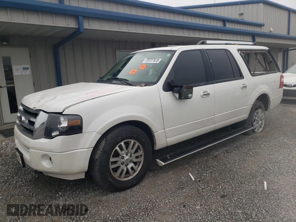 2014 Ford Expedition Max Limited with VIN 1FMJK2A59EEF11748, listed as a Copart auction lot 58237635 with 146,653 mi miles and Clean title. Bid and sale history available at DreamBid. Image 1.