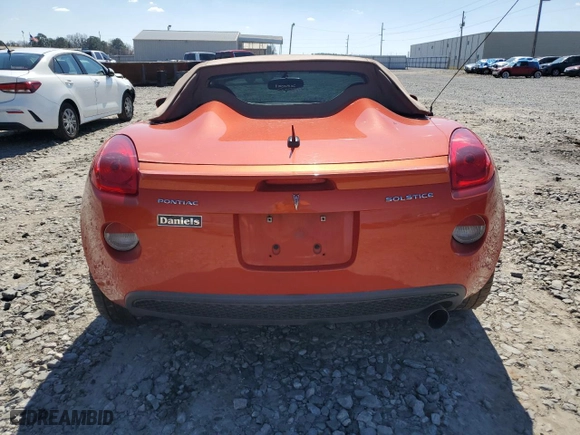 2008 Pontiac Solstice with VIN 1G2MC35BX8Y116246, listed as a Copart auction lot 46834035 with NaN miles and Salvage Title. Bid and sale history available at carsss.com. Image 6.