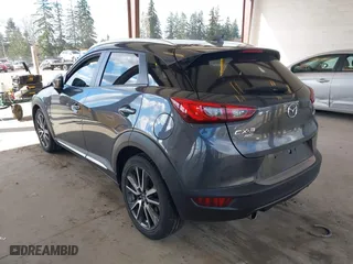 2017 Mazda CX-3 Grand Touring with VIN JM1DKFD70H0150496, listed as a IAAI auction lot 41746038 with 108,091 mi miles. Bid and sale history available at carsss.com. Image 3.