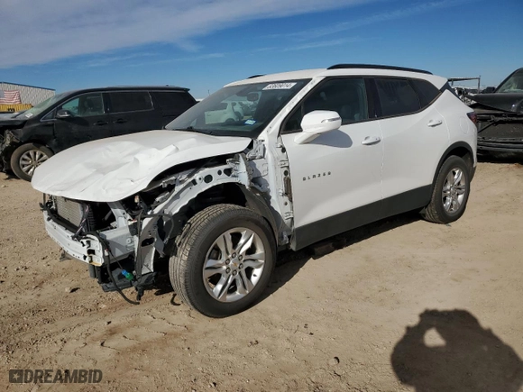 2019 Chevrolet Blazer with VIN 3GNKBCRS3KS663073, listed as a Copart auction lot 83609014 with 85,530 mi miles and Clean Title. Bid and sale history available at carsss.com. Image 1.
