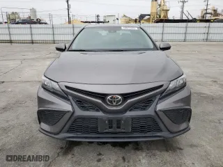 2021 Toyota Camry SE Nightshade with VIN 4T1G11AK3MU556170, listed as a Copart auction lot 48823565 with 53,128 mi miles and Salvage Title. Bid and sale history available at carsss.com. Image 5.