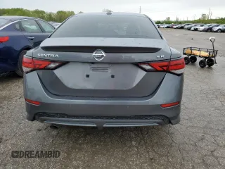 2022 Nissan Sentra SR with VIN 3N1AB8DV7NY270362, listed as a Copart auction lot 49900394 with 19,674 mi miles and Salvage Title. Bid and sale history available at carsss.com. Image 6.