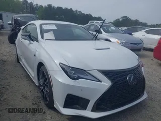 2024 Lexus RC F F z VIN JTHDP5BC5R5009096, wystawiony jako IAAI lot #42017619 z przebiegiem 617 mil mil oraz . Historia ofert i sprzedaży dostępna na DreamBid. Obrazek 1.