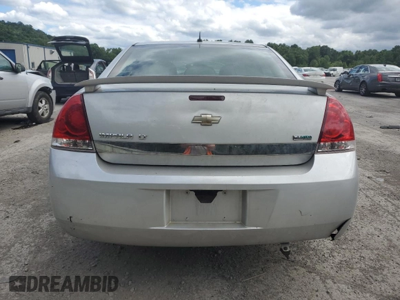 2011 Chevrolet Impala LT Fleet with VIN 2G1WG5EK8B1180812, listed as a Copart auction lot 88100245 with 172,396 mi miles and Salvage title. Bid and sale history available at DreamBid. Image 6.