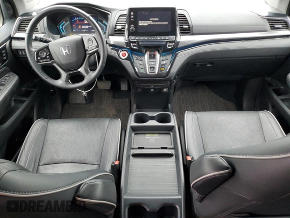 2022 Honda Odyssey Elite with VIN 5FNRL6H91NB009531, listed as a Copart auction lot 62002835 with 77,822 mi miles and Salvage title. Bid and sale history available at DreamBid. Image 8.
