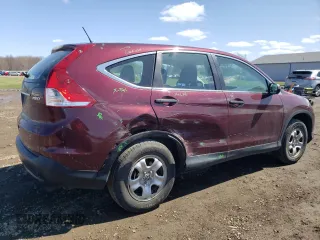 2014 Honda CR-V LX with VIN 5J6RM4H31EL061021, listed as a Copart auction lot 51523585 with 32,600 mi miles and Salvage Title. Bid and sale history available at DreamBid. Image 3.