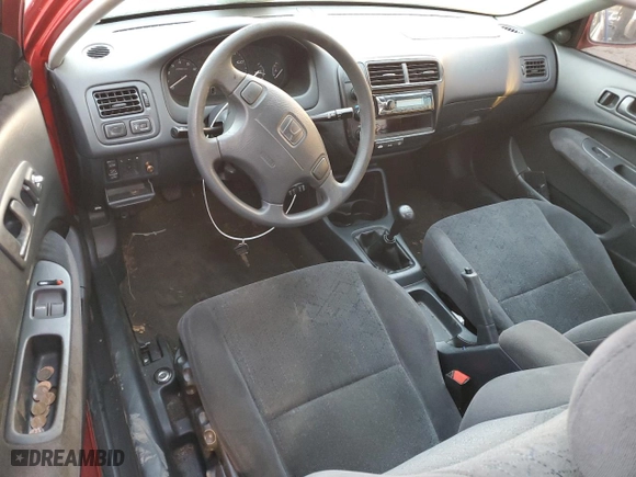 2000 Honda Civic EX with VIN 1HGEJ8147YL014976, listed as a Copart auction lot 87571575 with 159,145 mi miles and Salvage Title. Bid and sale history available at carsss.com. Image 8.