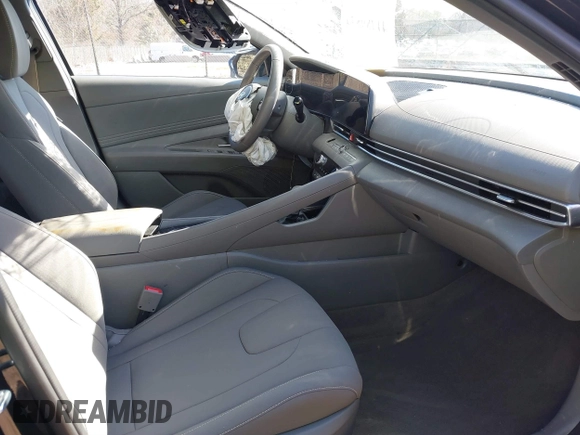 2023 Hyundai Elantra SEL with VIN KMHLS4AG7PU572241, listed as a IAAI auction lot 41489854 with 34,327 mi miles and . Bid and sale history available at DreamBid. Image 5.