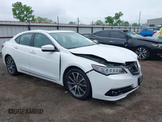 2015 Acura TLX Advance with VIN 19UUB2F74FA003547, listed as a IAAI auction lot 42101526 with 129,388 mi miles and . Bid and sale history available at DreamBid. Image 1.