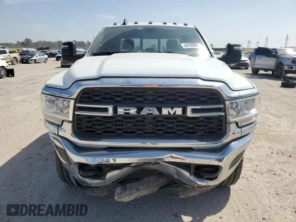 2024 Ram 2500 Tradesman with VIN 3C6UR5CL0RG317948, listed as a Copart auction lot 49106985 with 7,860 mi miles and Salvage Title. Bid and sale history available at carsss.com. Image 5.