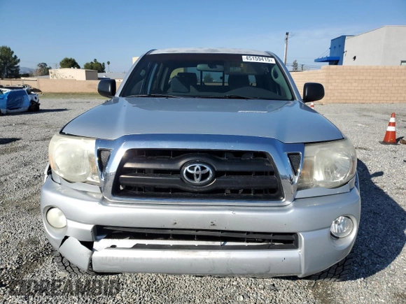 2008 Toyota Tacoma PreRunner with VIN 3TMJU62N58M066976, listed as a Copart auction lot 45159415 with 189,394 mi miles and Salvage Title. Bid and sale history available at carsss.com. Image 5.