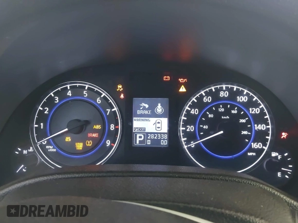 2013 Infiniti G37 Journey with VIN JN1CV6AP8DM722010, listed as a IAAI auction lot 41849702 with 282,338 mi miles and . Bid and sale history available at DreamBid. Image 7.