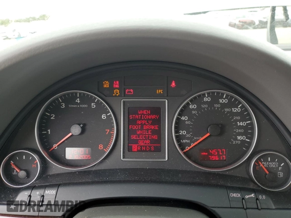 2006 Audi A4 z VIN WAUAH78E36A178233, wystawiony jako Copart lot #72765844 z przebiegiem 79 617 mil mil oraz Szkoda całkowita • Salvage title. Historia ofert i sprzedaży dostępna na DreamBid. Obrazek 9.