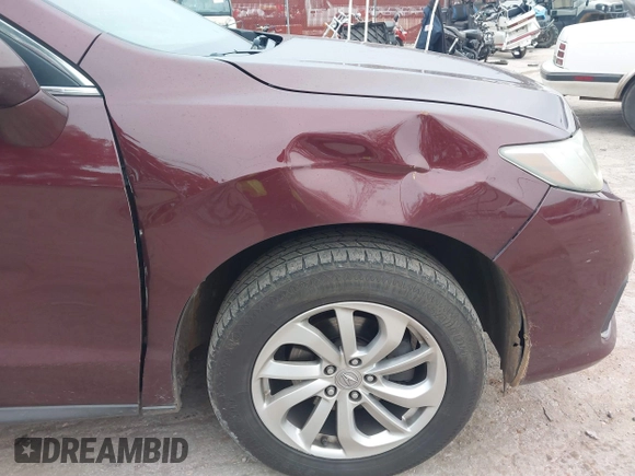 2017 Acura RDX with VIN 5J8TB3H32HL017286, listed as a IAAI auction lot 41051920 with 180,203 mi miles. Bid and sale history available at carsss.com. Image 6.